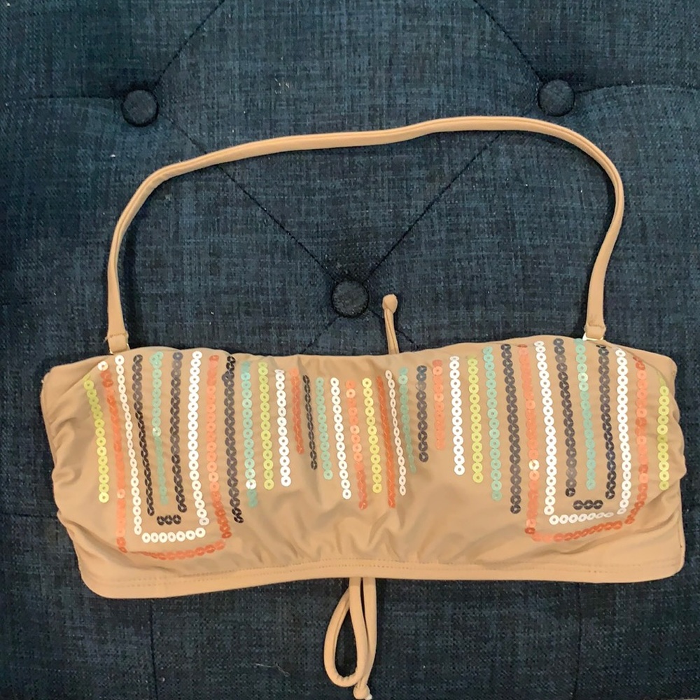 Women’s Bandeau Bikini Top Bar III Sz M